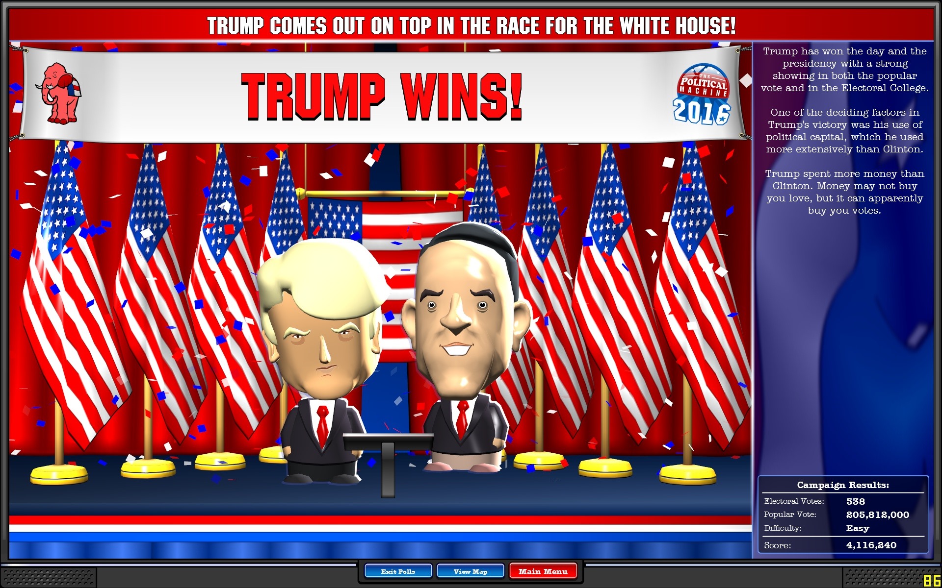 Political video games