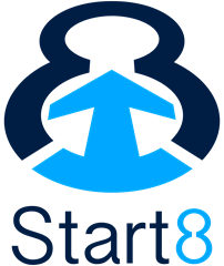 Start8 full logo flat