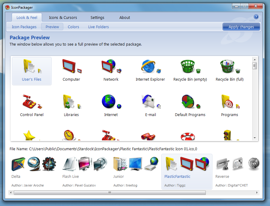 Vista Icon Package For Windows Xp