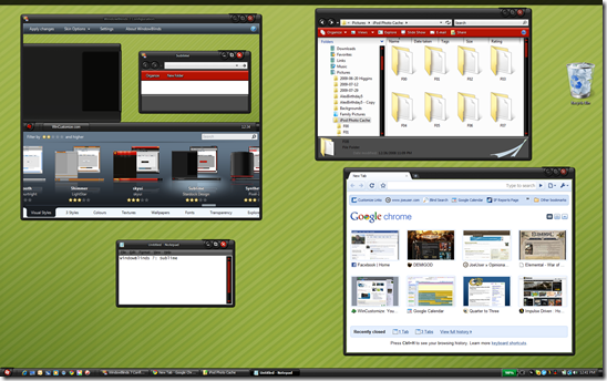 WINCUSTOMIZE: EXPLORE : WINDOWBLINDS : NAKED WB FOR XP AND VISTA