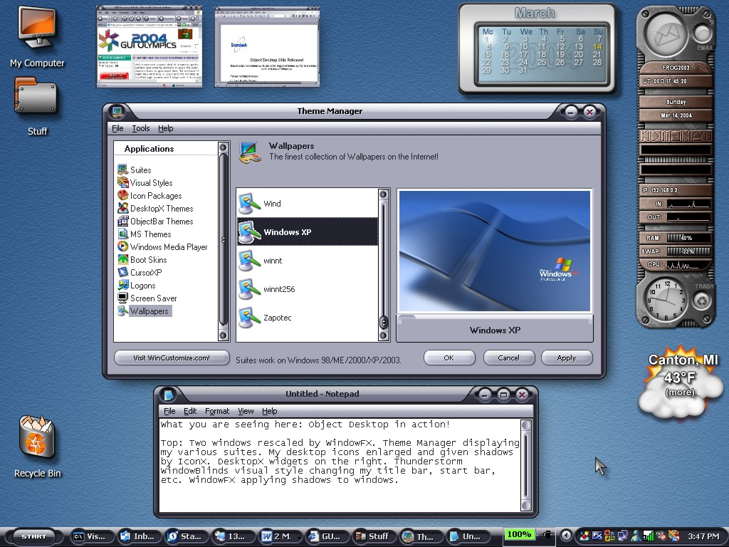 Windows Vista was tough on Stardock and Object Desktop. 