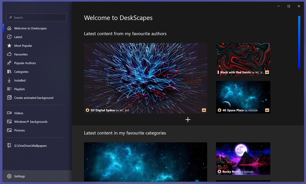 Stardock DeskScapes: Gives you the ability to animate and